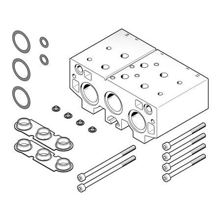 Manifold Block VABM-B10-30EEE-G34-2